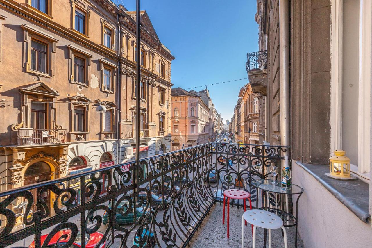 부다페스트 Luxury Art Deco Flat / Big Balcony 아파트 외부 사진