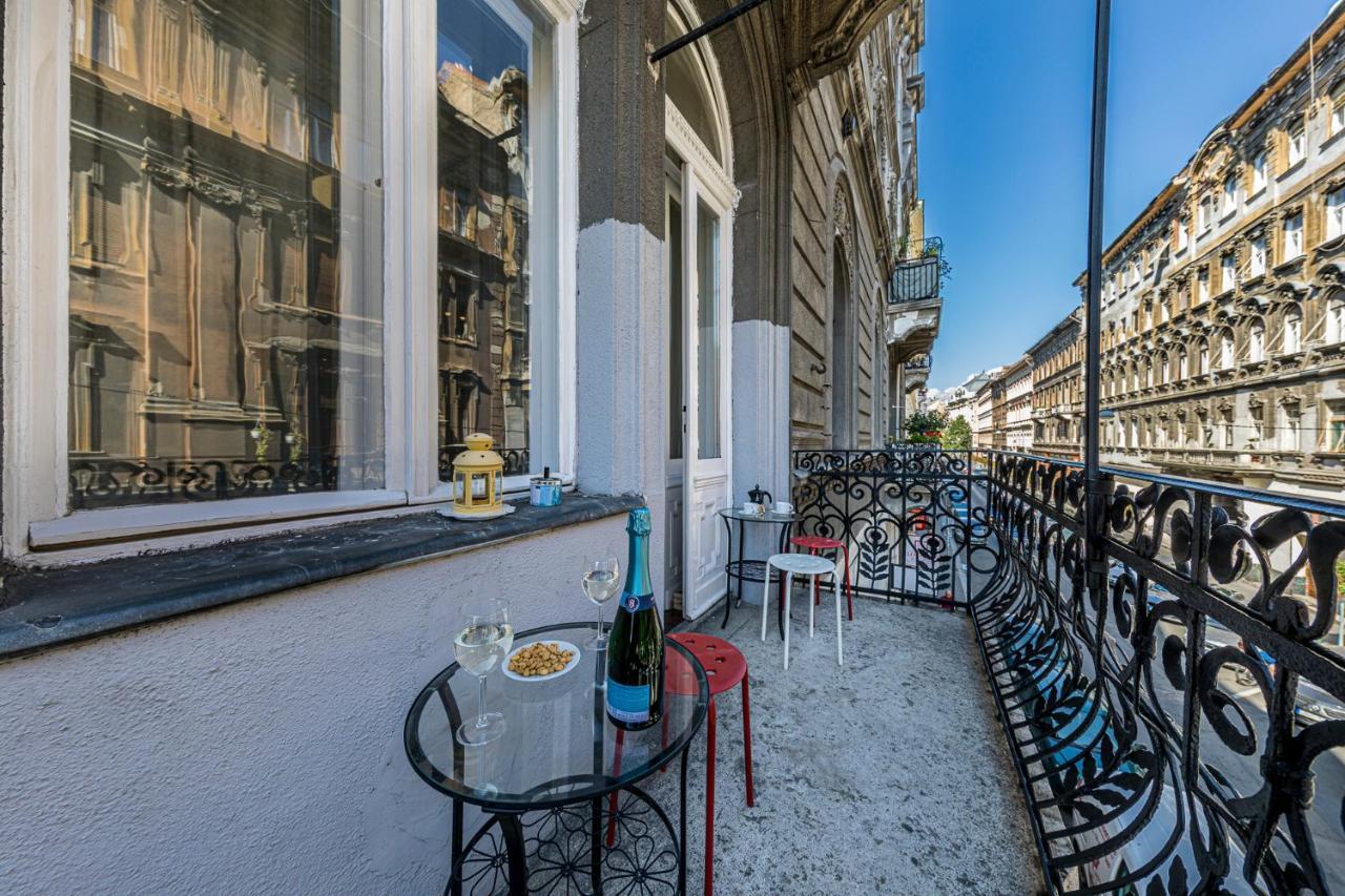 부다페스트 Luxury Art Deco Flat / Big Balcony 아파트 외부 사진
