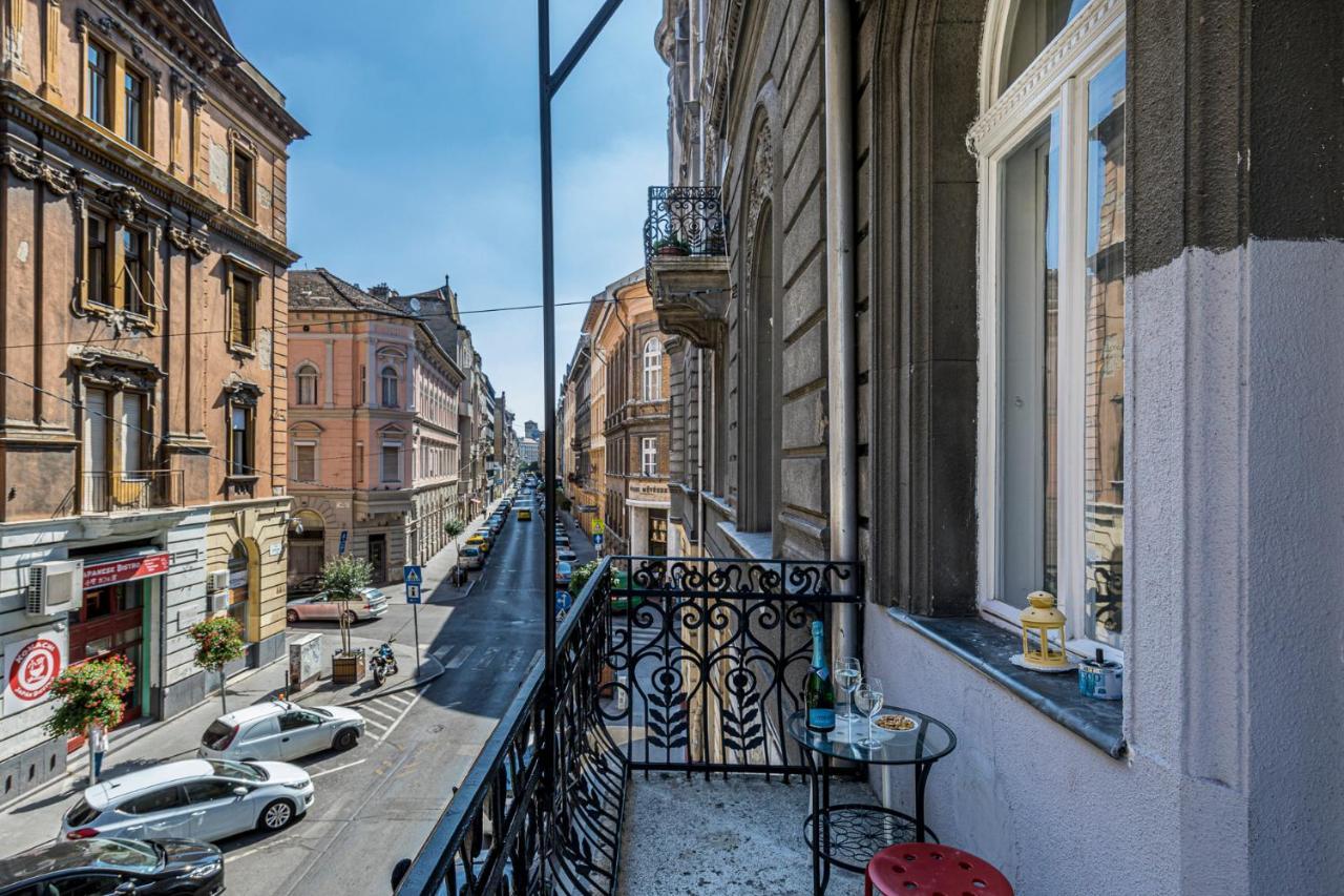 부다페스트 Luxury Art Deco Flat / Big Balcony 아파트 외부 사진